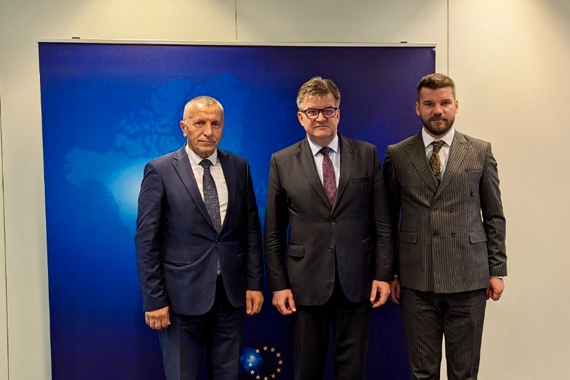 Shaip Kamberi - Miroslav Lajcak - Nevzad Lutfiu