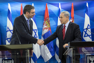 Aleksandar Vuçiq & Benjamin Netanyahu