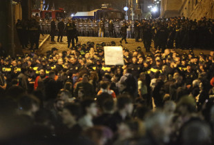 Protesta në Gjeorgji