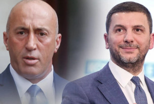 Liderët opozitarë, Memli Krasniqi dhe Ramush Haradinaj