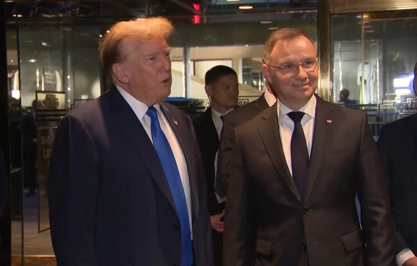 Donald Trump dhe Andrzej Duda
