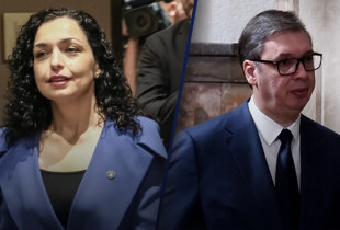 Vjosa Osmani dhe Vuçiq