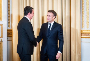 Albin Kurti & Emmanuel Macron