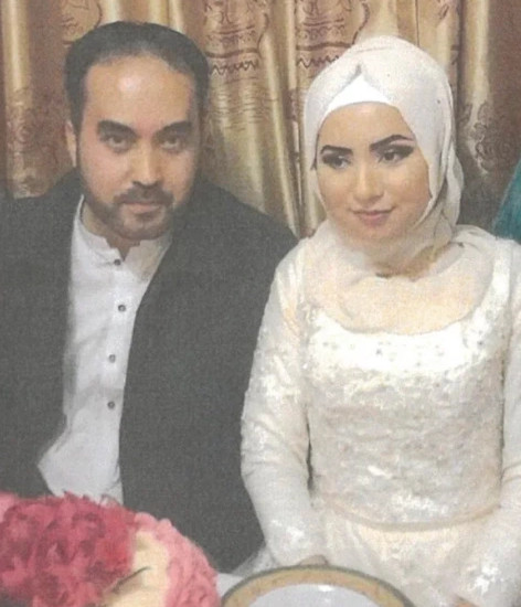 Ruqia Haidari me Mohammad Ali Halimin Foto: CNN