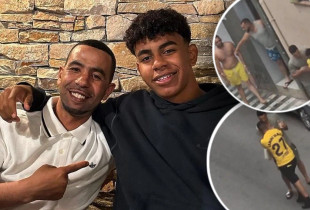 Lamine Yamal me babain e tij