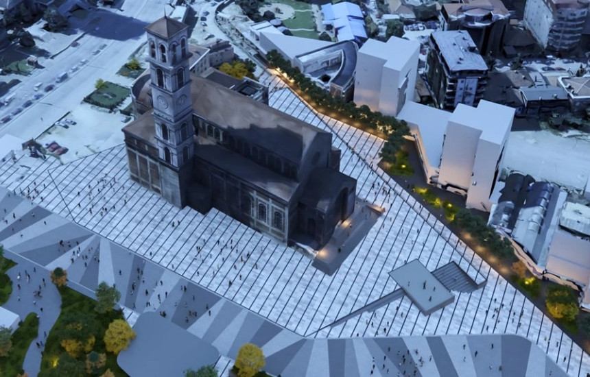 Projekti pë sheshin "Xhorxh Bush"