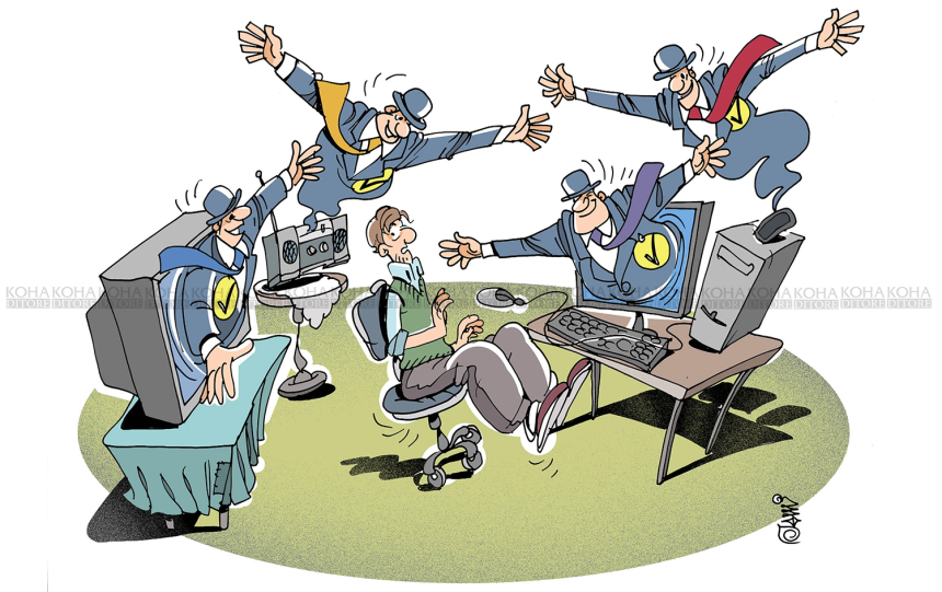 Karikatura e ditës - Fushata filloi!