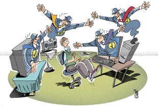 Karikatura e ditës - Fushata filloi!
