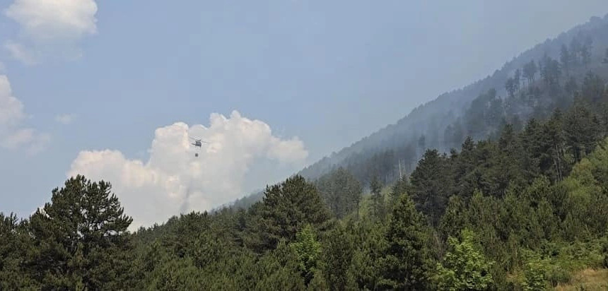 KFOR-zjarre - Prevalle