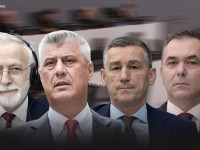 Hashim Thaci Rexhep Selimi Kadri Veseli Jakup Krasniqi