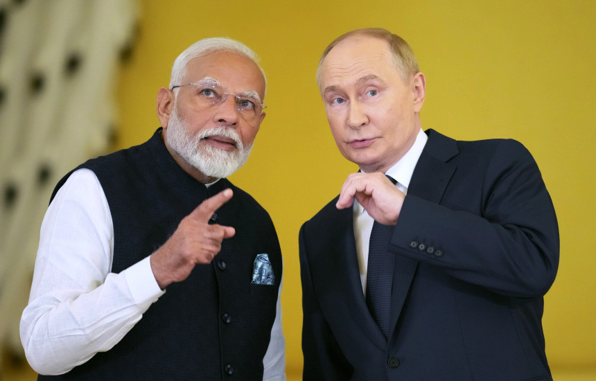 Narendra Modi dhe Vladimir Putin