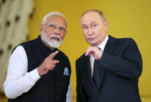 Narendra Modi dhe Vladimir Putin