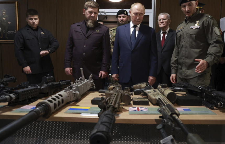 Vladimir Putin në Çeçeni