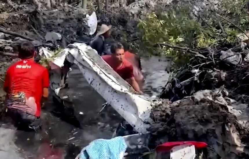 Vendi ku u rrëzua aeroplani