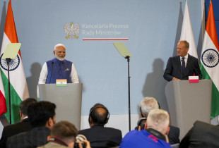 Narendra Modi dhe Donald Tusk
