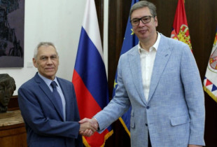 Aleksandar Vucic me Alexander Botsan-Kharchenko