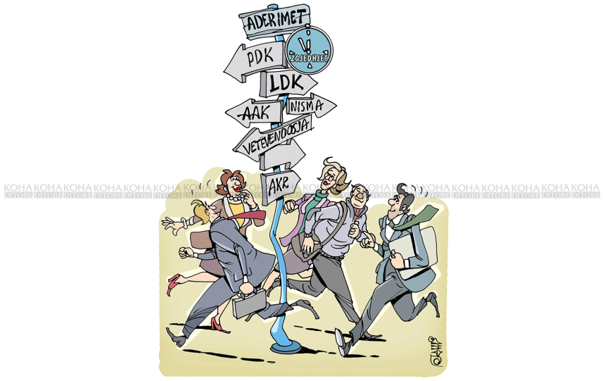 Karikatura e ditës - Koha për aderime