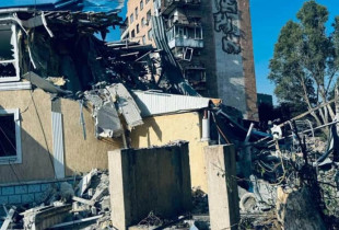 Sulmi mbi hotel në Kramatorsk