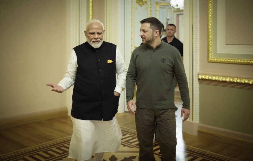 Narendra Modi dhe Volodymyr Zelensky