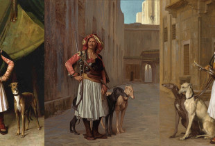 Piktura nga cikli “Arnautët e Egjiptit” i piktorit francez Jean-Leon Gerome (1824-1904)