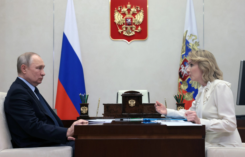 Vladimir Putin dhe Maria Lvova-Belova