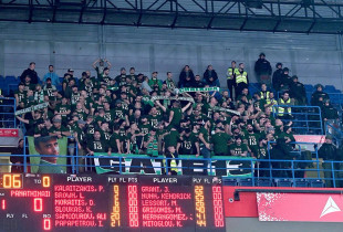 Tifozët grek në Beograd