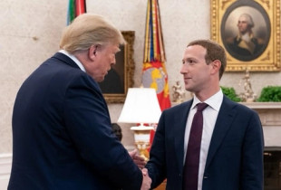 Donald Trump dhe Mark Zuckerberg