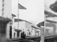 Konsullata serbe në Prishtinë e hapur më 1889 në një foto të dekadës së parë të shekullit XX