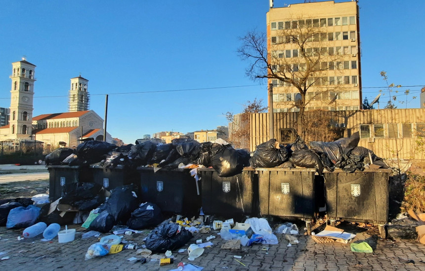 Mbeturinat në Prishtinë