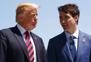 Donald Trump dhe Justin Trudeau