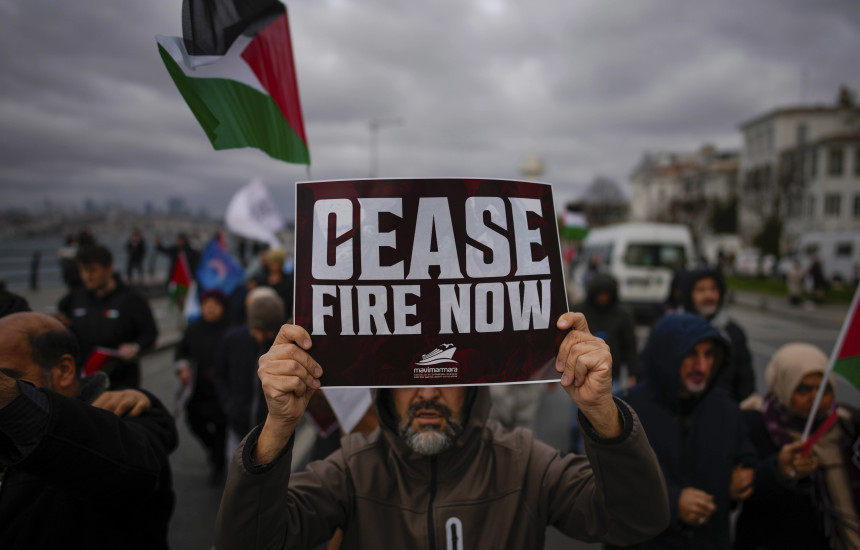 Protesta për armëpushim në Gaza
