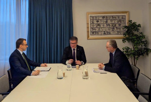 Miroslav Lajcak - Besnik Bislimi - Petar Petkoviq