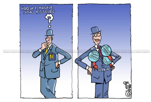 Karikatura e Ditës - Qasja e padrejtë e BE-së