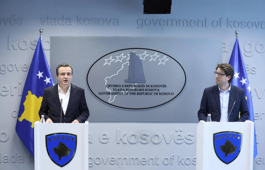 Albin Kurti e Hekuran Murati