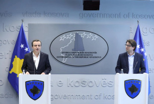 Albin Kurti e Hekuran Murati