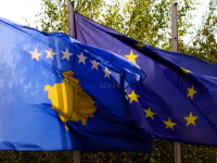 bashkimi evropian - kosova, flamujt