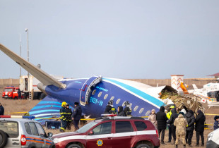 Rrëzimi i aeroplanit në Kazakistan