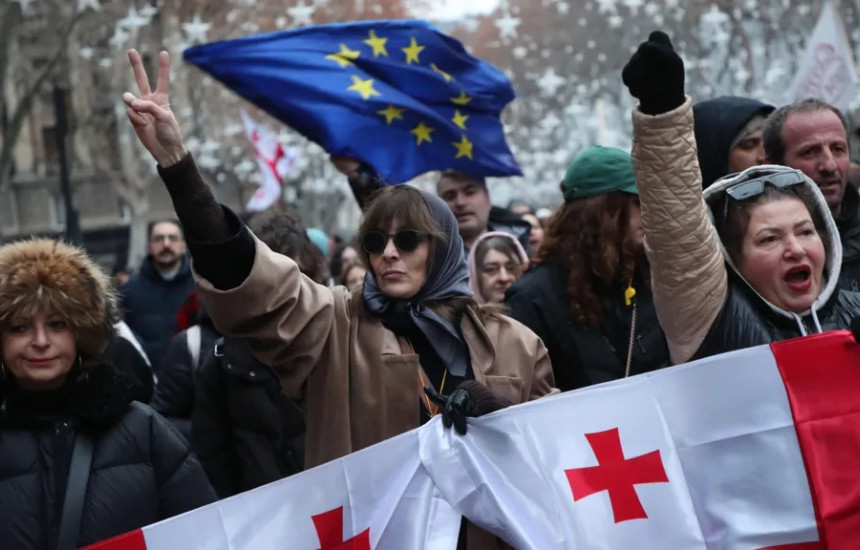 Protesta gjeorgji