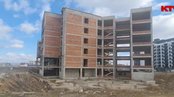 Der Neubau des Ferizaj-Krankenhauses wurde seit einem Jahrzehnt nicht fertiggestellt.“