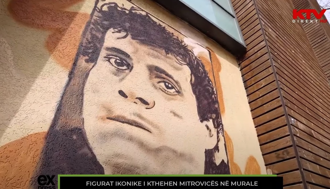 Ikonische Figuren kehren in Wandgemälden nach Mitrovica zurück
