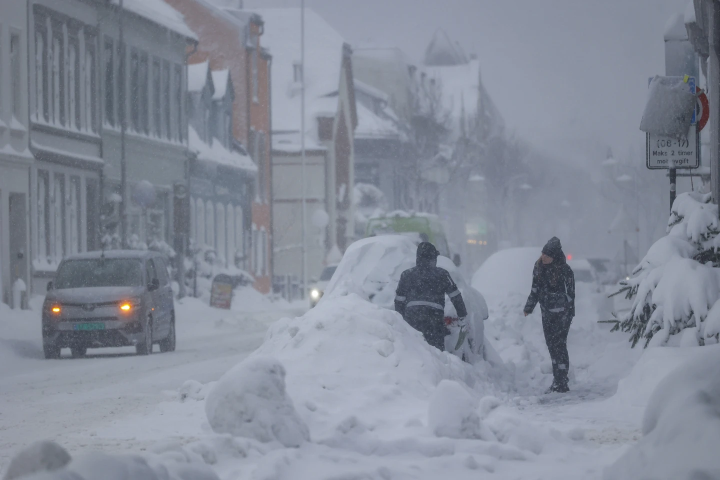 Temperaturat në Finlandë e Suedi arrijnë në minus 40 gradë Celsius