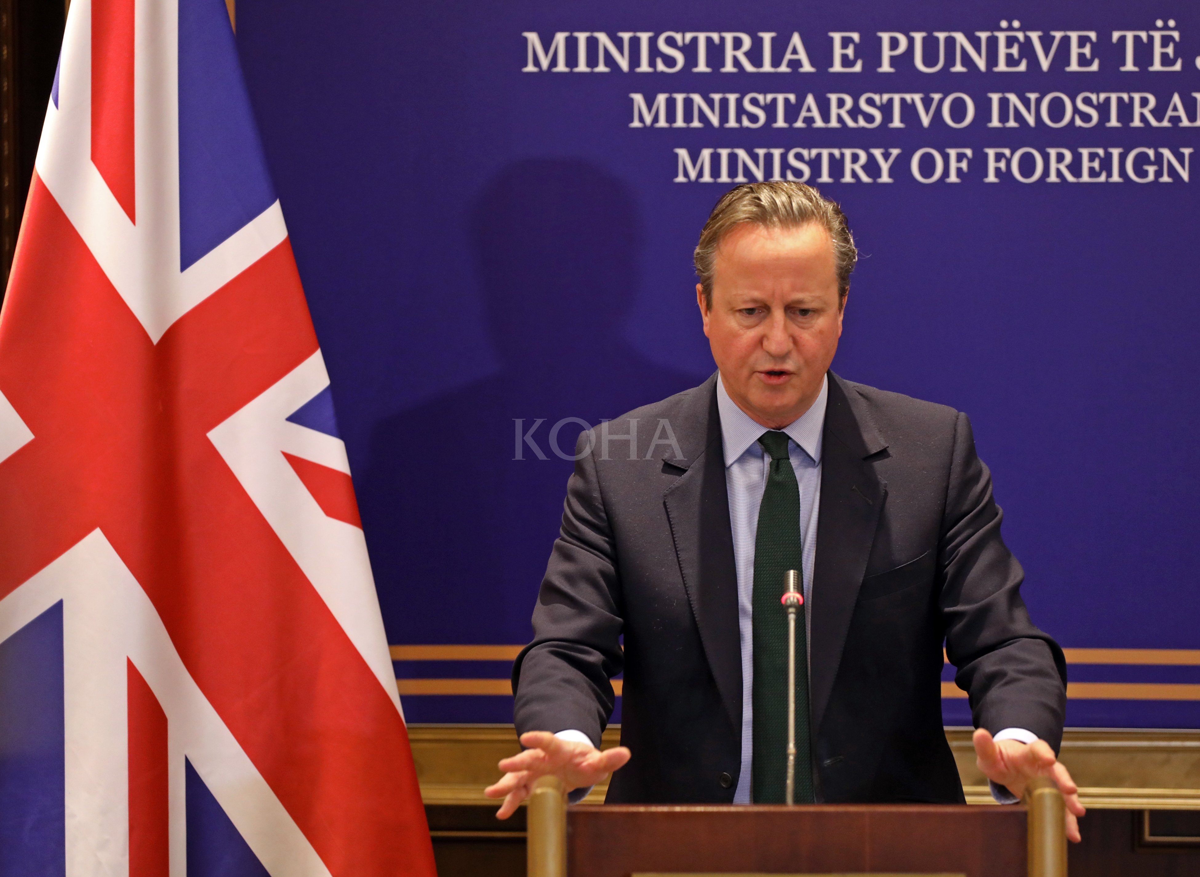 Cameron: Siguria në Ballkan – interes direkt kombëtar i Britanisë së Madhe