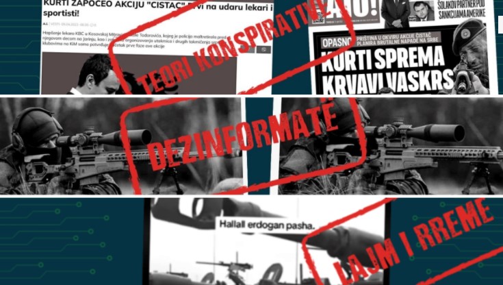 Siguria, si fushë e dezinformimit