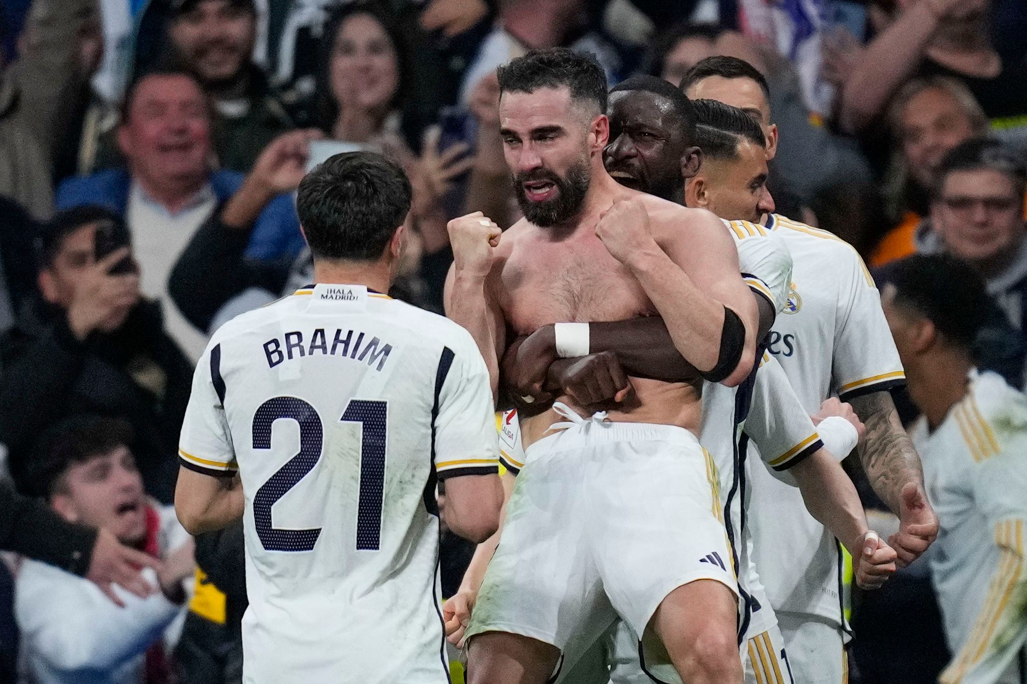 Real Madridi fiton me përmbysje të madhe, Carvajal shpëtimtar