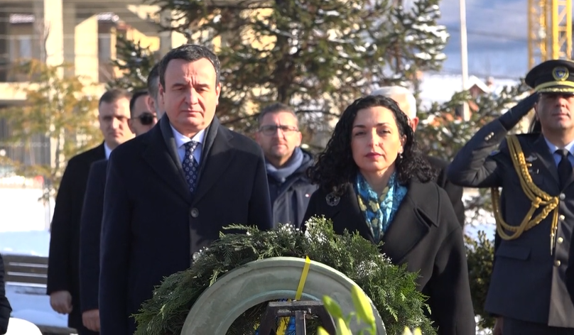 Osmani e Kurti kujtojnë Rugovën: Do t’i ruajmë aleancat që i ndërtoi