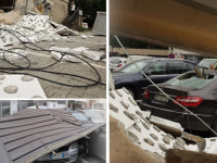 Pamje nga dëmet në Skenderaj dhe Prishtinë