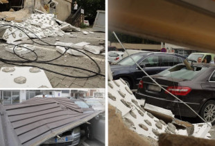 Pamje nga dëmet në Skenderaj dhe Prishtinë