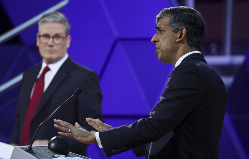 Rishi Sunak dhe Sir Keir Starmer