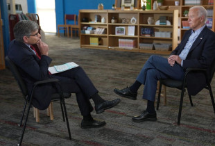 Joe Biden gjatë intervistës në "ABC News"