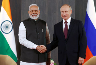 Narendra Modi dhe Vladimir Putin